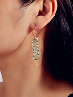 Fashion Jewellery Pink Acrylic Square Drop Earrings Wholesale Price Accessories-0