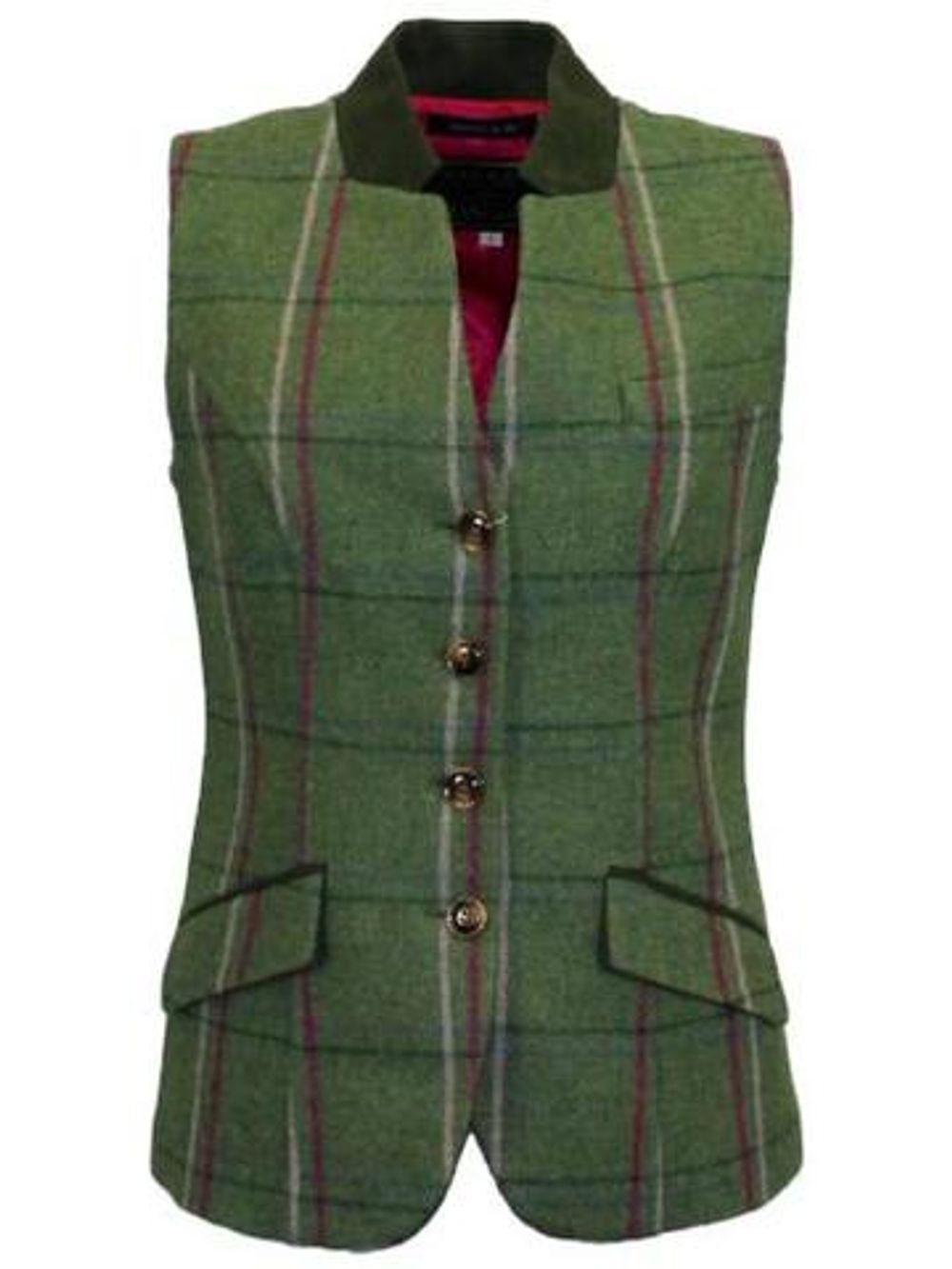 Womens Margate Tweed Waistcoat
