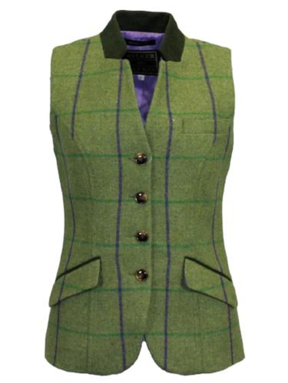 Womens Margate Tweed Waistcoat
