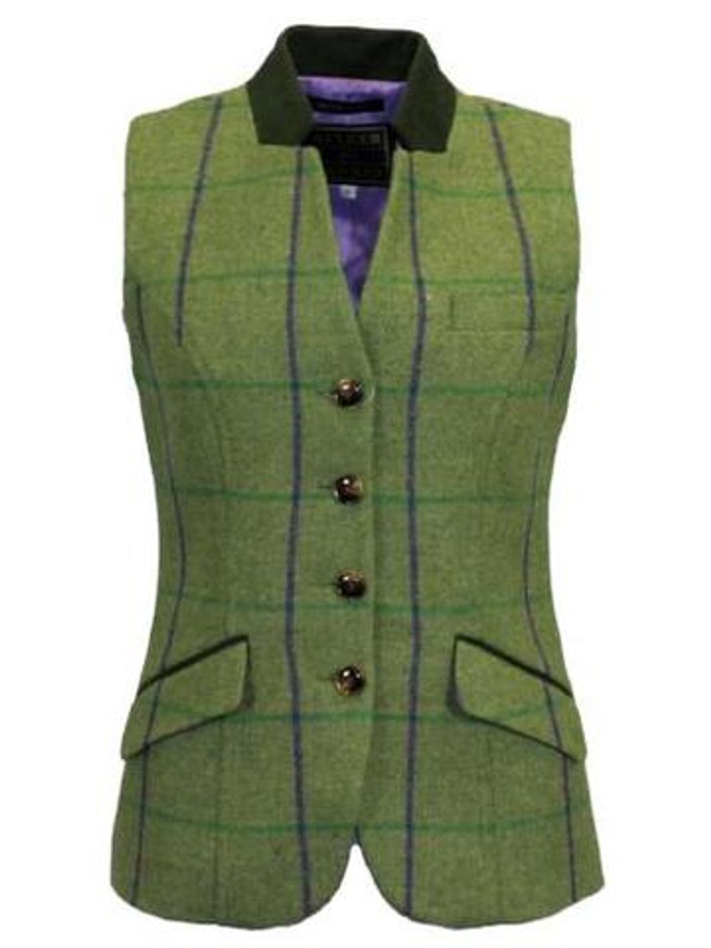 Womens Margate Tweed Waistcoat