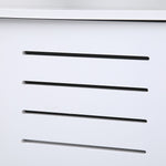 Double Door Double Compartment 80 High Storage Cabinet Pvc (50x30x80)cm