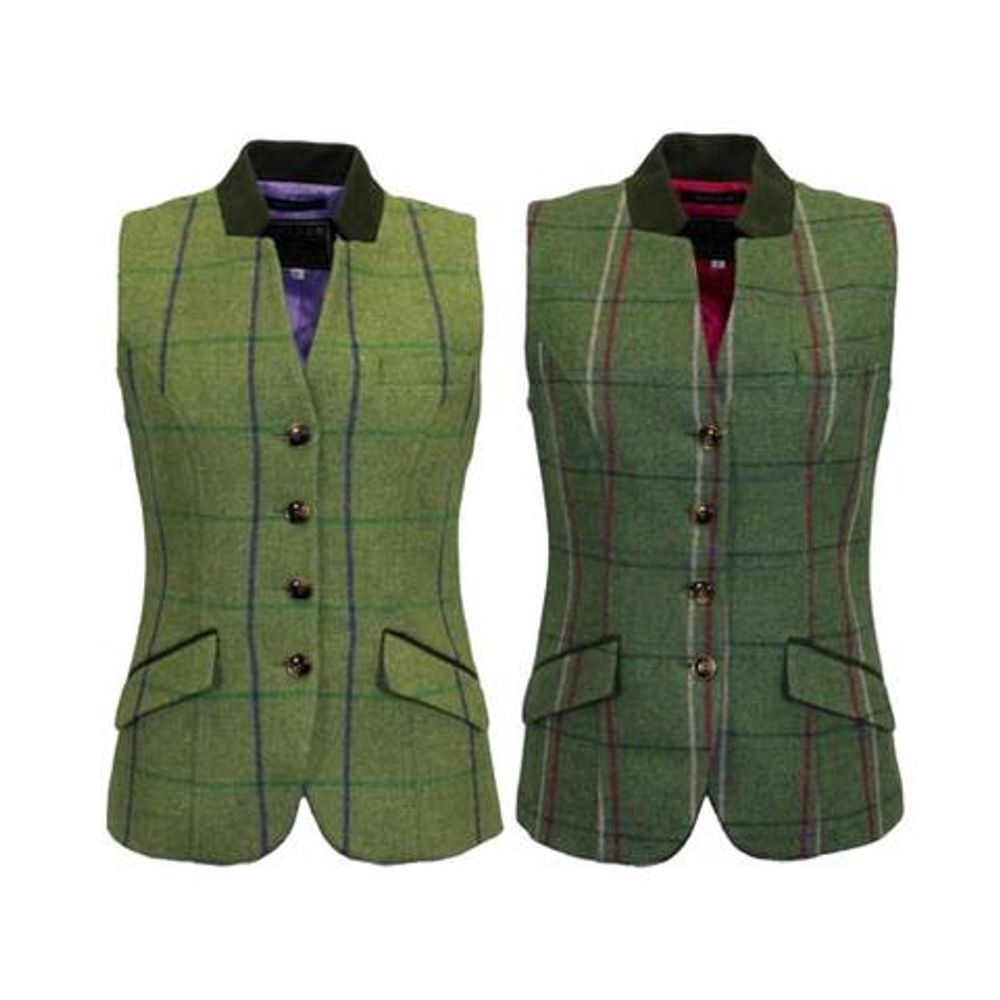 Womens Margate Tweed Waistcoat