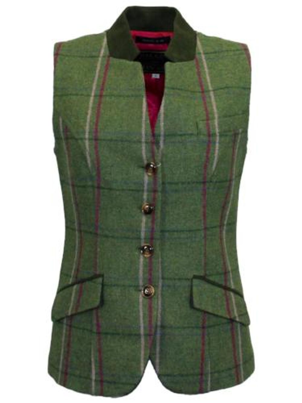 Womens Margate Tweed Waistcoat