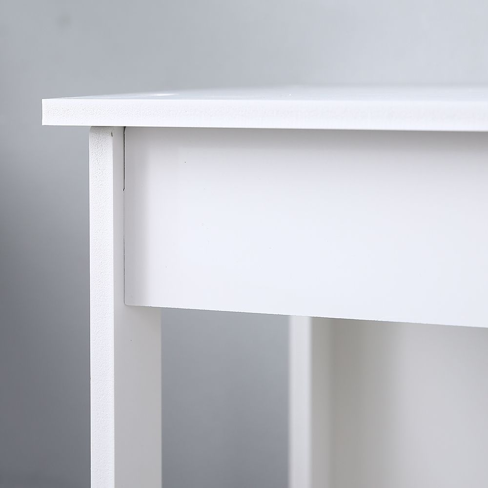 Double Door Double Compartment 80 High Storage Cabinet Pvc (50x30x80)cm