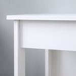 Double Door Double Compartment 80 High Storage Cabinet Pvc (50x30x80)cm