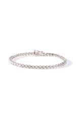 Sterling Silver 0.15ct Diamond Tennis Bracelet-0