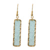 Fashion Jewellery Pink Acrylic Square Drop Earrings Wholesale Price Accessories-5